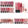 Lip Gloss New Makeup Cosmetics Selena Christmas Limited Edition Lipstick Lustre 12 Colors Drop Delivery Health Beauty Lips Dh32W