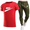 Survêtements pour hommes sweat pantalon 2 pièces ensemble vêtements de sport décontractés tenue de basket-ball printemps été nouveau vêtement de sport marque costume