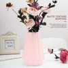 Vases Décoration moderne pour la maison créative en plastique PE durable vase bureau multi couleur fleur sèche table