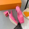heel Fashion women high heels Dress Shoes sandals selling Slippers Woman Slipper Shoes thick sole slides Sandal Size New 2023 spring