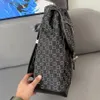 Designer Backpack Luxury tassen merk dubbele schouderbanden rugzakken dames portemonnee echte lederen tassen dame buitenshuis inkomstenstempel plaid duffle bagage tegen 1978 w199 03