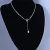 Chains Collares Choker Drill Collar Stars Chain Pearl Pendant Necklace Contracted Neck Ornaments Chocker Collarbone Collier Necklaces