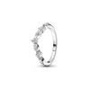 925 Серебряные женщины подходят для кольца Pandora Оригинальные кольца Crown Crown Ring