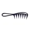 Brosses à cheveux Big Tooth Peigne Mens Plastic Back Threensional Handle Curve Salon Drop Delivery Products Care Styling Dhsqe