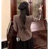 Women's Jackets Designer New 2023 Spring Brand Jacket Fashion High-end Autumn Winter Chains Cccc Tweed Coat Leisure Coats Cardigan Birthday Christmas Day Gift 05R1