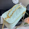 Multi color Women Letter Handheld Makeup Bag With Mirror Caviar Leather Versatile Wallet Crossbody Bag Luxury Handbag Multi Pochettes Fanny Packs Designer Wallet