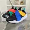 2024 Flex Advance se kleine kinderen schoenen kinderen kinderen peuter schoppen ver weg middernacht marine imperiale blauw oranje witte outdoor sneakers 24-35