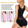 Shapers da donna Completo Body Shapewear Compressione incrociata Abs Shaping Shaper Donna Body snellente Gilet push-up Controllo pancia Cavallo aperto