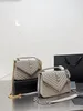 5A Designer-Tasche Damen Kaviar Taschen Handtaschen Umhängetaschen Einkaufstasche schwarzes Kalbsleder klassische diagonale Streifen gesteppte Ketten Doppelklappe mittlere Umhängetasche Umschlagtaschen