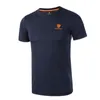 Camisetas masculinas camisa de corrida masculina camiseta rápida tshirts fitness casual para camisetas respiráveis ​​masculinas Tee plus size xxxxl gota