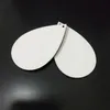 Sublimatie blanco oorbellen warmteoverdracht oorring onafgewerkt houten traanhangers in 5 diverse vormen voor sieraden diy maken ss0304