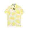 1 Casablanc-s 22ss chemises de créateurs Masao San imprimer hommes chemise décontractée femmes chemise en soie lâche manches courtes t-shirt de luxe tees de haute qualitéQ47