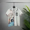 2 LUXURY Designers Shirts Men's Fashion Tiger Letter V silk bowling shirt Casual Shirts Men Slim Fit Short Sleeve Dress Shirt M-3XL#52