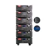 Off Grid 48V 100AH ​​200AH Lithium Ion Batteriepack Home Solar Energy System Rack Modul für Energiespeicher