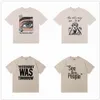 23SS 新しい Tシャツトップ T シャツメンズレディースデザイナー ONLY WAY OUT DEAD BATTERIES BODY COCKTAILS See Thru People Yesterday Was Tomorrow Tシャツ