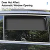 Upgrade Magnetic Curtain Anti UV Sunshade Auto Foldable Side Window Sun Protection Car Mosquito Net Interior Parts Accessories