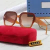 2023 occhiali da sole di lusso lettera da donna maschile maschile designer maschile occhiali per occhiali da donna cornice in metallo vintage in metallo con la scatola