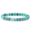 Strand Fashion couleur bonbon pierre naturelle Bracelet perlé hommes femmes bijoux lave perle bracelets porte-bonheur bracelets unisexe cadeau