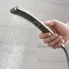 Badkamer douchekoppen geborsteld nikkel handheld douche badkamer 2 functie hogedruk regendouche sprayer set water spaarden waterval douche j230303