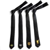 Bow -slipsar 5 cm koreanska smala slips för man svart broderad version av mager jacquard slipstillbehör dagligen