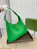 حقائب الموضة المساء 38 سم جديد حقيبة مصنوعة من الهلال الأخضر الجدد