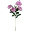 Décoration de la maison simulation rose fausse fleur flanelle mariage décoration de mariage fleur de soie maison habiller les accessoires
