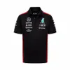 AMG Petronas 2023 Team Hoodie Black 2023 AMG Team Mens Lewis Hamilton T Shirt Tee Black AMG PET2160890