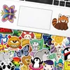 Gift Wrap 100Pcs Animal Decorative Graffiti Stickers Luggage Trolley Box Children DIY Small