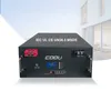 Batterie au Lithium de stockage d'énergie de Cooli Smart BMS avec LCD Lifepo4 48v 100ah batterie 51.2v 48v batterie au Lithium-Ion