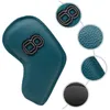 Other Golf Products PU Leather Iron Headcovers Thick Synthetic Watertight Head Covers 230303