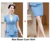 Dwuczęściowe spodnie damskie Est style 2023 Summer Kobiet Kobiet Business i Tops Professional Blazers Set Office Work