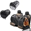 Housses de siège de voiture pour chien Tube de voyage pliable pour animaux de compagnie Portable pliant respirant boîte de Transport Cage tente chiens CarrierDog