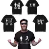 Camisetas masculinas engraçadas minha esposa sua esposa camiseta de verão de algodão tamis de algodão masculino de luva curta Tops de impressão engraçada camiseta g230303