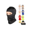 Party Masks Style Winter Outdoor Riding Keep Thermal Mask Windbreak Dustproof Headgear Masked Face Guard Hat Drop Delivery Home Gard Dhuez