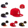 Bollbrev Classic Baseball Fited Hats Designers Högkvalitativa sommarmodemän kvinnors broderi Justerbar sport Caual 2023 Caps Landsbygd