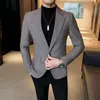 Herrenanzüge 2023 Designer Kostüm Homme Party Smoking Bräutigam Hochzeit Trajes De Hombre Para Fiesta Herren Blazer Jacke