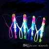 grote size fluitje led pijlhelikopter pijl pijl vliegende helikopter paraplu Kids Toys Space UFO LED Licht speelgoed Kerst Halloween Flash Toys