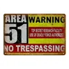 Vintage warning area 51 tin sign cute cats art painting please keep this bathroom clean metal tin sign retro life is simple metal plaque wall decor Size 30X20CM w02