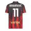 23/24 Milans Ibrahimovic Giroud Soccer Jerseys 2023 Pulisic Theo Tonali Reijnders Shirt Romagnoli Rafa Leao S.Castillejo Reijnders Loftus Football Uniform