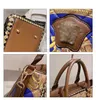 Luksusowa torebka od projektanta versages torba z grubej bawełny kobieta o dużej pojemności torba typu Crossbody na ramię portfel damski Messenger torebka 30cm/22cm/15cm