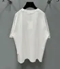 T-shirts Plus pour hommes Polos Col rond brodé et imprimé vêtements d'été de style polaire avec street pur coton 21eq1
