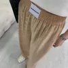 Pantaloni da donna Lettera di strass piena di strass elastica Parelle di moda dritta Design di moda Ladies Casual Long Pant 183