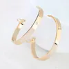 earrings designer for women gold color plated hoop 4.6cm hoop earrings for women wedding bridesmaid jewelry