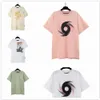 2023 New UPSIDE DOWN T-SHIRT NEON TEEs PXP PAINTED CLASSIC HURRICANE Fashion Mens Womens Designers Tee P A Tops Factory