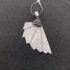 Pendentif Colliers Coquille D'eau Douce Aile Blanche Forme De Papillon Convient Pour La Fabrication De Bijoux De Mode Collier Accessoires DIY Décoration