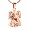 Pendant Necklaces Fashion With Love Heart Crystal Cremation Urn Necklace For Ashes Multicolor Memorial Jewelry Souvenir Free Engrave