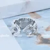 Coppia Anelli vivi west designer love Skeleton twist catena anello oro e argento apertura uguali dimensioni matrimonio lusso fidanzamento bijoux cjewelers