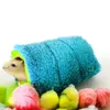 小動物用品ハムスターネスト睡眠ベッドハンギングケージフリースフリース暖かい冬のハンモックスイングおもちゃ
