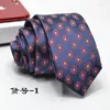 Bow Ties Koreaanse heren Tie mode smalle versie bruiloft 6 cm polyester garen 1200 pin stroptie gepersonaliseerde aangepaste fabriek direct