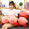 Animasyonlu yıldız Kirby 35cm sevimli peluş bebek oyuncakları Çizelgede Çizelge Peluş Oyuncaklar Tatil Hediyesi Toptan ve Perakende